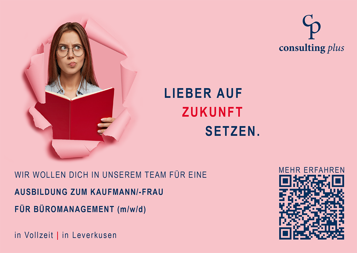 Ausbildung zum Kaufmann/-frau für Büromanagement (m/w/d) in Leverkusen